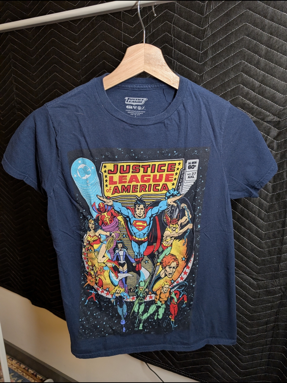 Justice League of America Graphic Tee - Navy